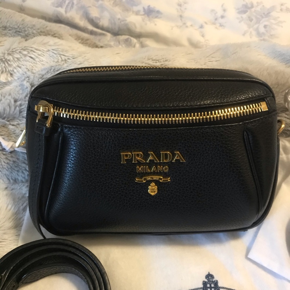 SOLD! Prada belt bag and crossbody bag